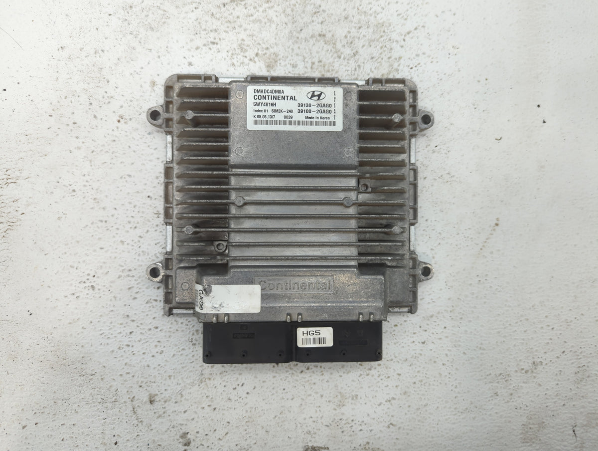 2013-2016 Hyundai Santa Fe PCM Engine Control Computer ECU ECM PCU OEM P/N:39100-2GAG0 39130-2GAG0 Fits Fits 2013 2014 2015 