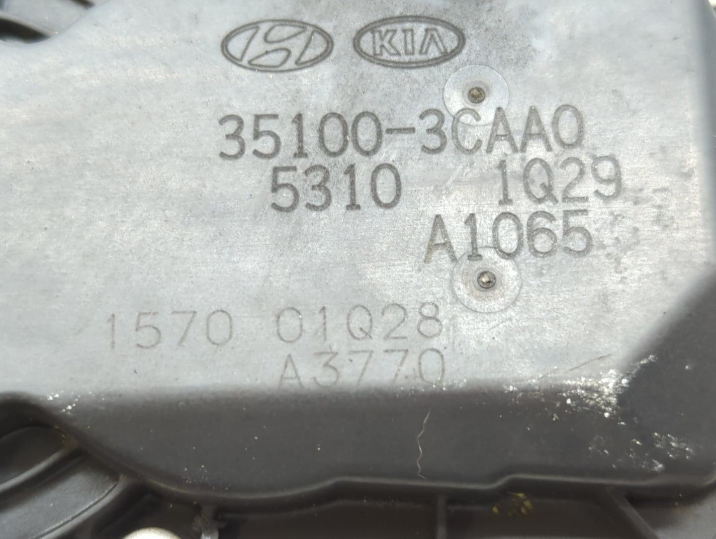 2013-2018 Hyundai Santa Fe Throttle Body P/N:35100-3CAA0 Fits Fits 2012 2013 2014 2015 2016 2017 2018 OEM Used Auto Parts - 
