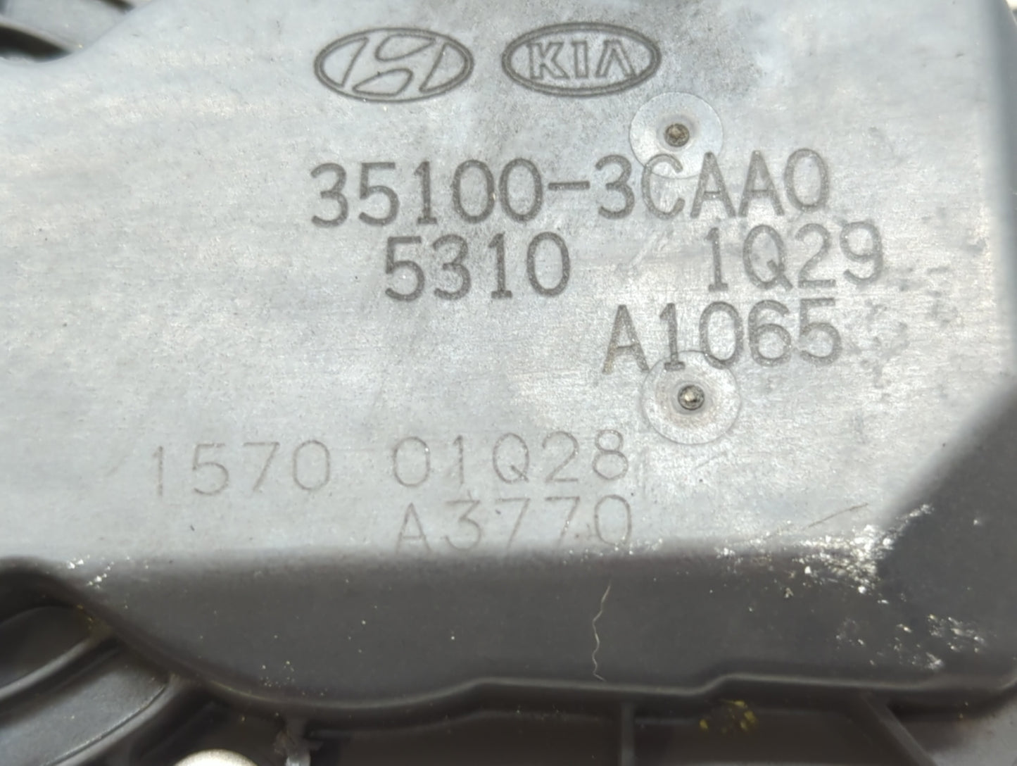 2013-2018 Hyundai Santa Fe Throttle Body P/N:35100-3CAA0 Fits Fits 2012 2013 2014 2015 2016 2017 2018 OEM Used Auto Parts - 