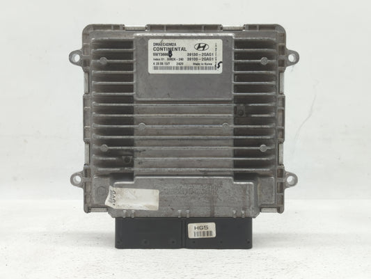 2013 Hyundai Santa Fe PCM Engine Control Computer ECU ECM PCU OEM P/N:39100-2GAG0 39130-2GAG0, 39130-2GAG5, 39130-2GAG1 Fits