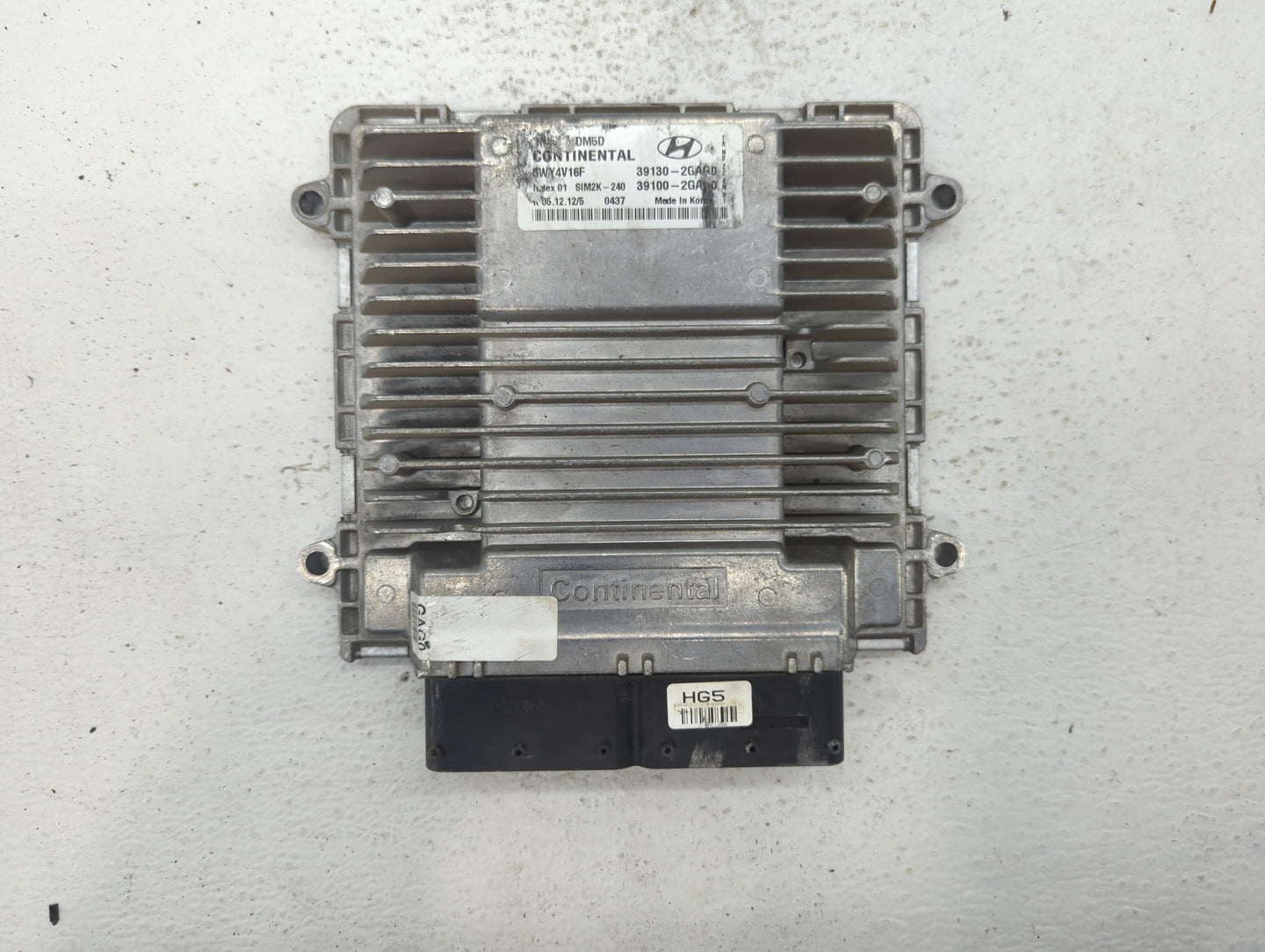 2013 Hyundai Santa Fe PCM Engine Control Computer ECU ECM PCU OEM P/N:39100-2GAG0 39130-2GAG0, 39130-2GAG5, 39130-2GAG1 Fits