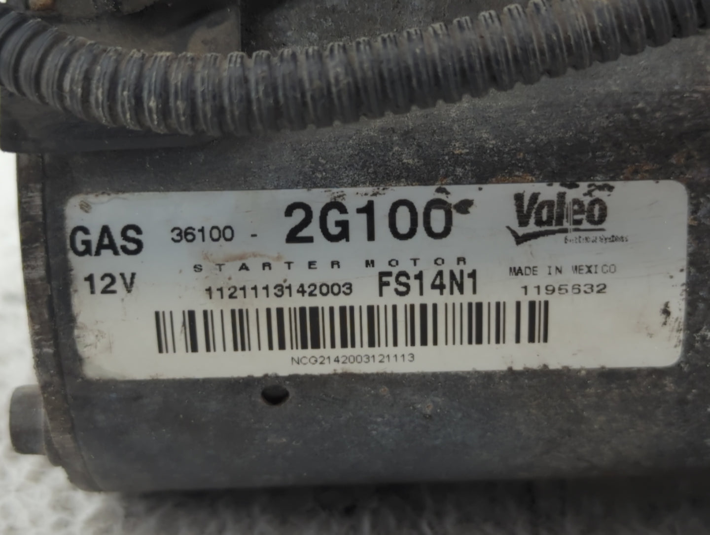 2010-2014 Hyundai Santa Fe Car Starter Motor Solenoid OEM P/N:36100-2G100 36100-2G200 Fits Fits 2008 2009 2010 2011 2012 201