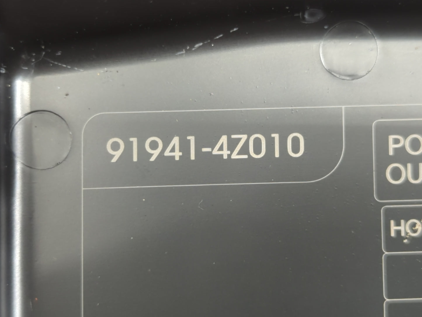 2013 Hyundai Santa Fe Fusebox Fuse Box Panel Relay Module P/N:91941-4Z010 91951-2W000 Fits OEM Used Auto Parts - Oemusedauto