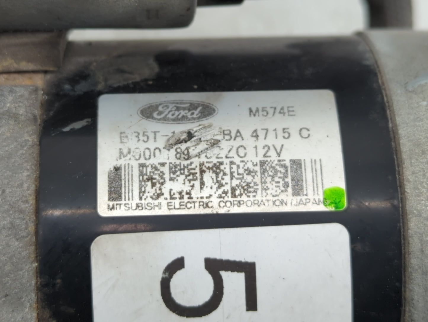 2013-2015 Hyundai Santa Fe Car Starter Motor Solenoid OEM P/N:BB5T-11000-BA Fits Fits 2012 2013 2014 2015 2016 OEM Used Auto