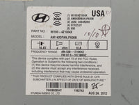 2013-2014 Hyundai Santa Fe Am Fm Cd Player Radio Receiver - Oemusedautoparts1.com