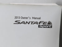2013 Hyundai Santa Fe Owners Manual Book Guide P/N:A2W0-EU27A OEM Used Auto Parts - Oemusedautoparts1.com