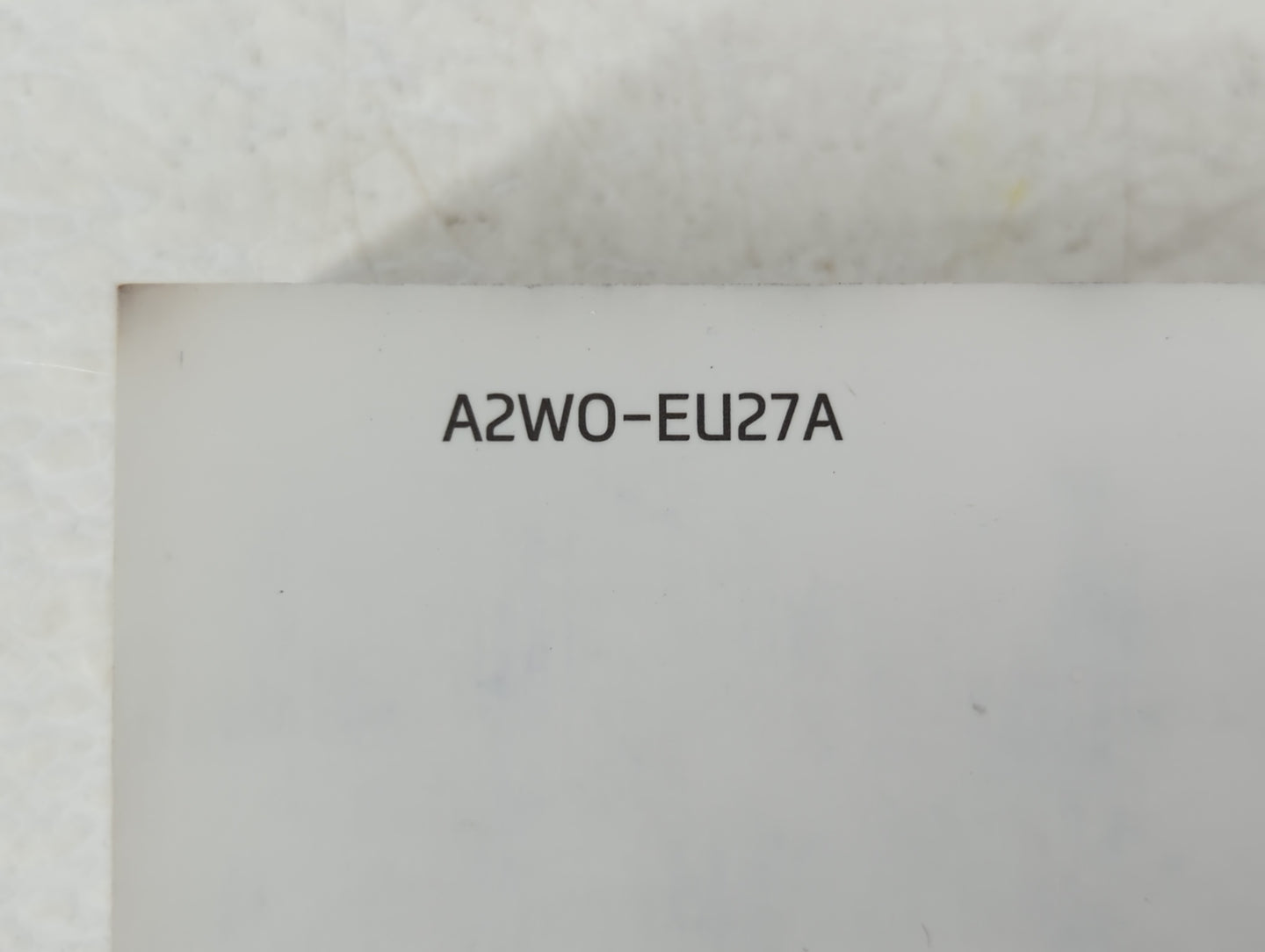 2013 Hyundai Santa Fe Owners Manual Book Guide P/N:A2W0-EU27A OEM Used Auto Parts - Oemusedautoparts1.com