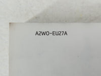 2013 Hyundai Santa Fe Owners Manual Book Guide P/N:A2W0-EU27A OEM Used Auto Parts - Oemusedautoparts1.com