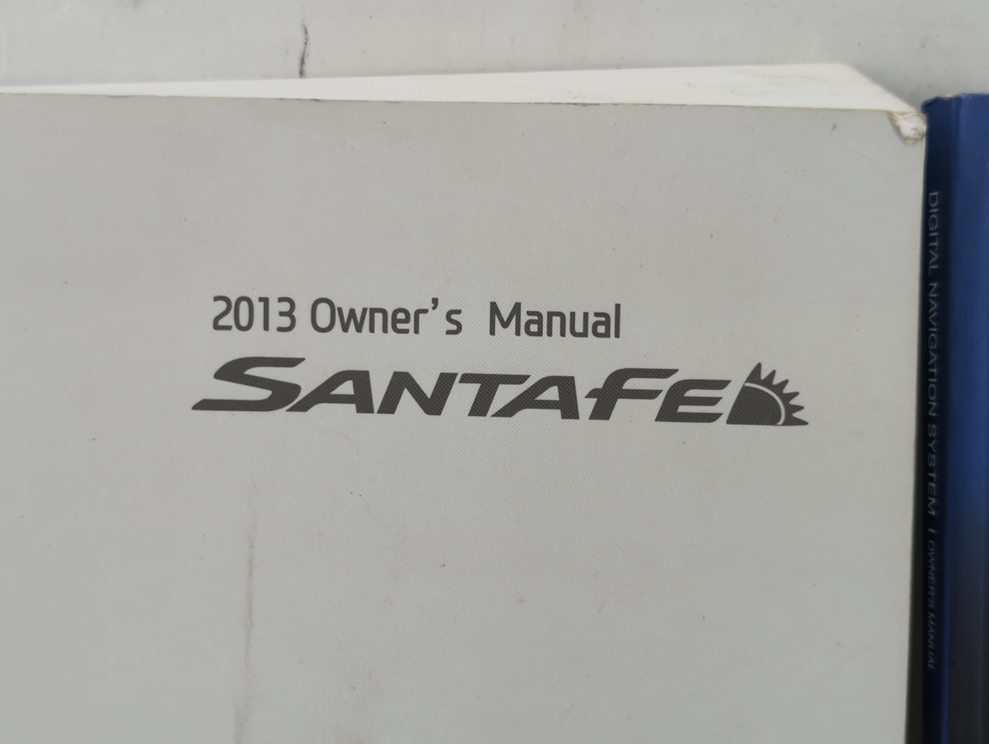 2013 Hyundai Santa Fe Owners Manual Book Guide OEM Used Auto Parts - Oemusedautoparts1.com