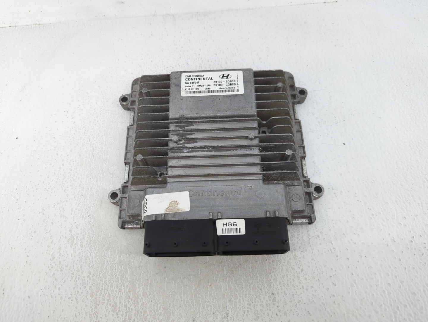 2013 Hyundai Santa Fe PCM Engine Control Computer ECU ECM PCU OEM P/N:39100-2GBC0 39130-2GBC0 Fits OEM Used Auto Parts - Oem