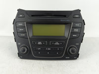 2013-2014 Hyundai Santa Fe Radio AM FM Cd Player Receiver Replacement P/N:96170-4Z1004X Fits Fits 2013 2014 OEM Used Auto Pa