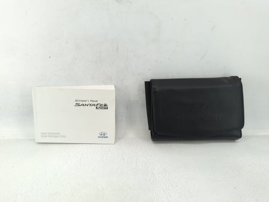 2013 Hyundai Santa Fe Owners Manual Book Guide P/N:A2W0-EU31D OEM Used Auto Parts - Oemusedautoparts1.com