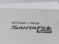 2013 Hyundai Santa Fe Owners Manual Book Guide P/N:A2W0-EU31D OEM Used Auto Parts - Oemusedautoparts1.com