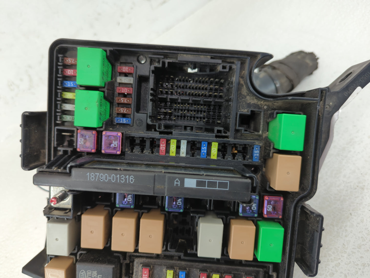 2013 Hyundai Santa Fe Fusebox Fuse Box Panel Relay Module P/N:A 12503D6033 91951-2W000 Fits OEM Used Auto Parts - Oemusedaut