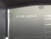 2013 Hyundai Santa Fe Fusebox Fuse Box Panel Relay Module P/N:91941-4Z010 Fits OEM Used Auto Parts - Oemusedautoparts1.com