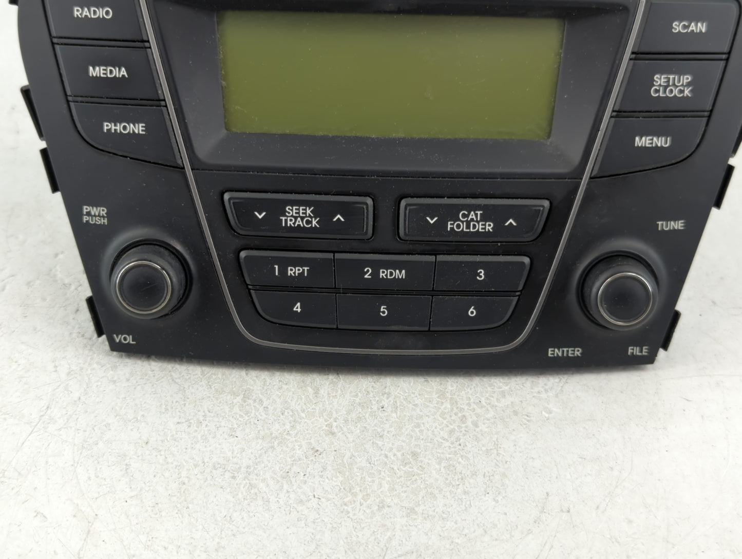 2013-2014 Hyundai Santa Fe Am Fm Cd Player Radio Receiver - Oemusedautoparts1.com