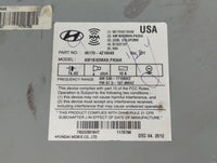 2013-2014 Hyundai Santa Fe Am Fm Cd Player Radio Receiver - Oemusedautoparts1.com