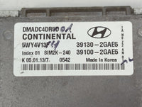2013 Hyundai Santa Fe PCM Engine Control Computer ECU ECM PCU OEM P/N:39130-2GAE5 Fits OEM Used Auto Parts - Oemusedautopart