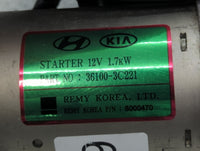 2013-2015 Hyundai Santa Fe Car Starter Motor Solenoid OEM P/N:8000470 36100-3C221 Fits Fits 2012 2013 2014 2015 2016 OEM Use