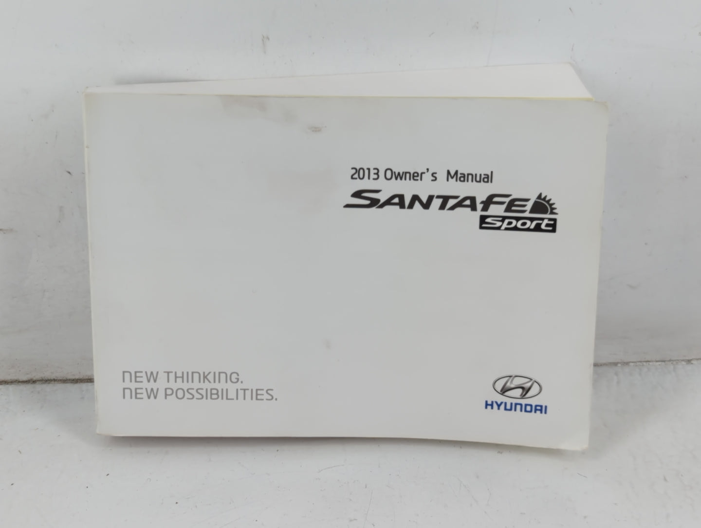 2013 Hyundai Santa Fe Owners Manual Book Guide P/N:A2W0-EU27A OEM Used Auto Parts - Oemusedautoparts1.com