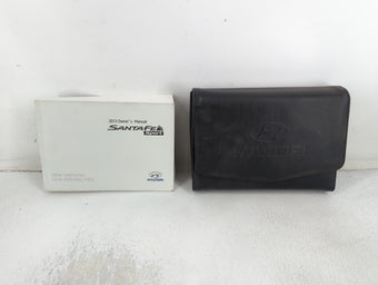 compare product 2013 Hyundai Santa Fe Owners Manual Book Guide P/N:A2W0-EU36H OEM Used Auto Parts