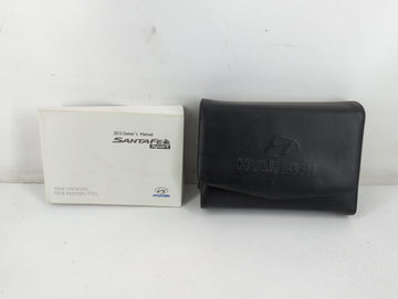 2013 Hyundai Santa Fe Owners Manual Book Guide P/N:A2W0-EU31D OEM Used Auto Parts - Oemusedautoparts1.com