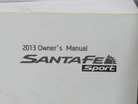 2013 Hyundai Santa Fe Owners Manual Book Guide P/N:A2W0-EU31D OEM Used Auto Parts - Oemusedautoparts1.com
