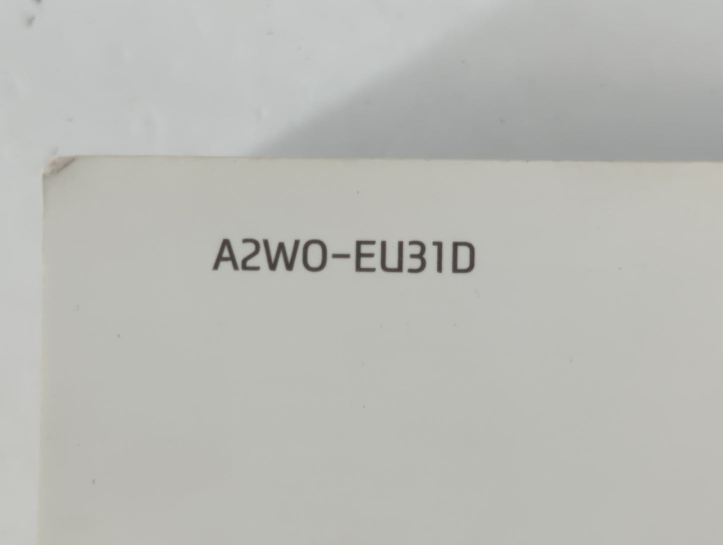 2013 Hyundai Santa Fe Owners Manual Book Guide P/N:A2W0-EU31D OEM Used Auto Parts - Oemusedautoparts1.com