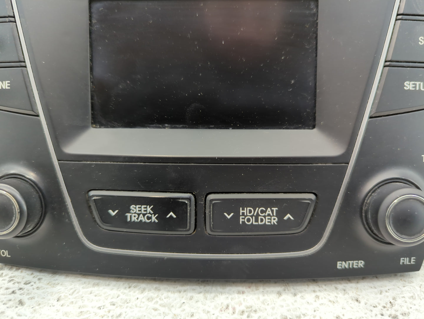 2013-2014 Hyundai Santa Fe Am Fm Cd Player Radio Receiver - Oemusedautoparts1.com