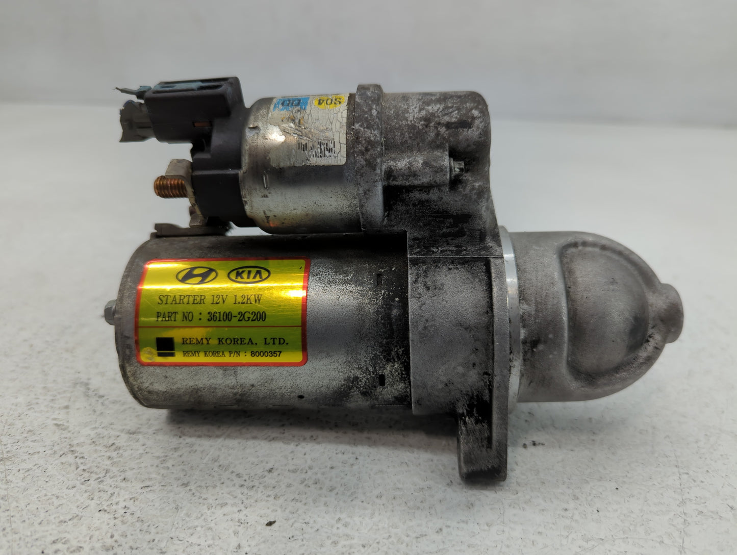 2014 Hyundai Santa Fe Car Starter Motor Solenoid OEM P/N:36100-2G200 Fits Fits 2008 2009 2010 2011 2012 2013 2015 2016 OEM U