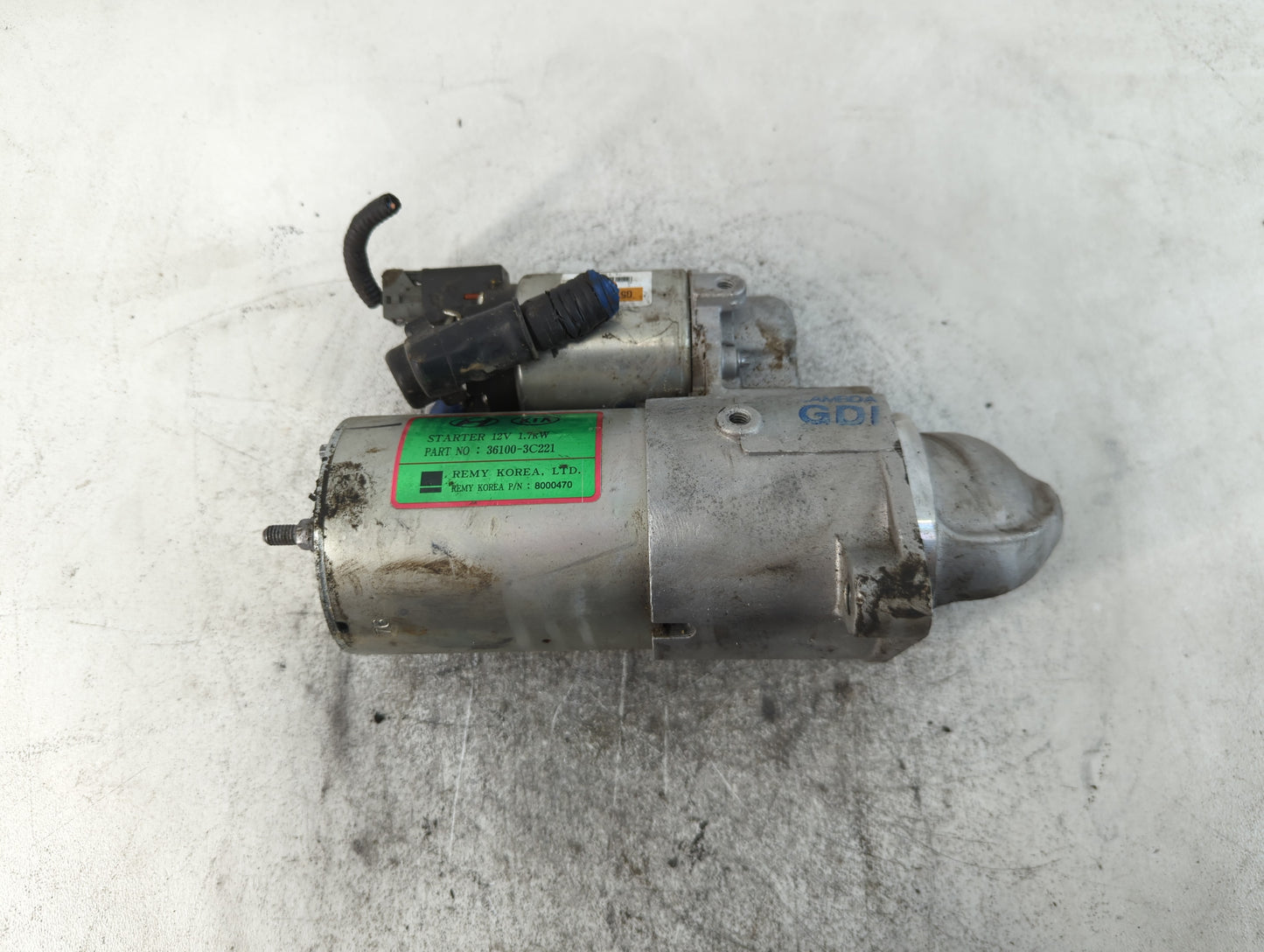 2013-2015 Hyundai Santa Fe Car Starter Motor Solenoid OEM P/N:36100-3C221 Fits Fits 2012 2013 2014 2015 2016 OEM Used Auto P