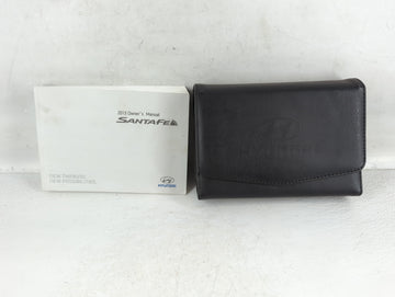 2013 Hyundai Santa Fe Owners Manual Book Guide P/N:DB80-EU34C OEM Used Auto Parts - Oemusedautoparts1.com