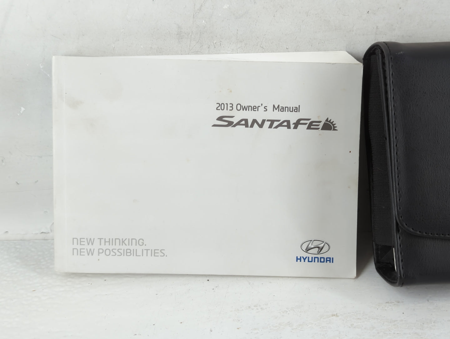 2013 Hyundai Santa Fe Owners Manual Book Guide P/N:DB80-EU34C OEM Used Auto Parts - Oemusedautoparts1.com