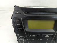 2013-2014 Hyundai Santa Fe Radio AM FM Cd Player Receiver Replacement P/N:96170-4Z1004X Fits Fits 2013 2014 OEM Used Auto Pa