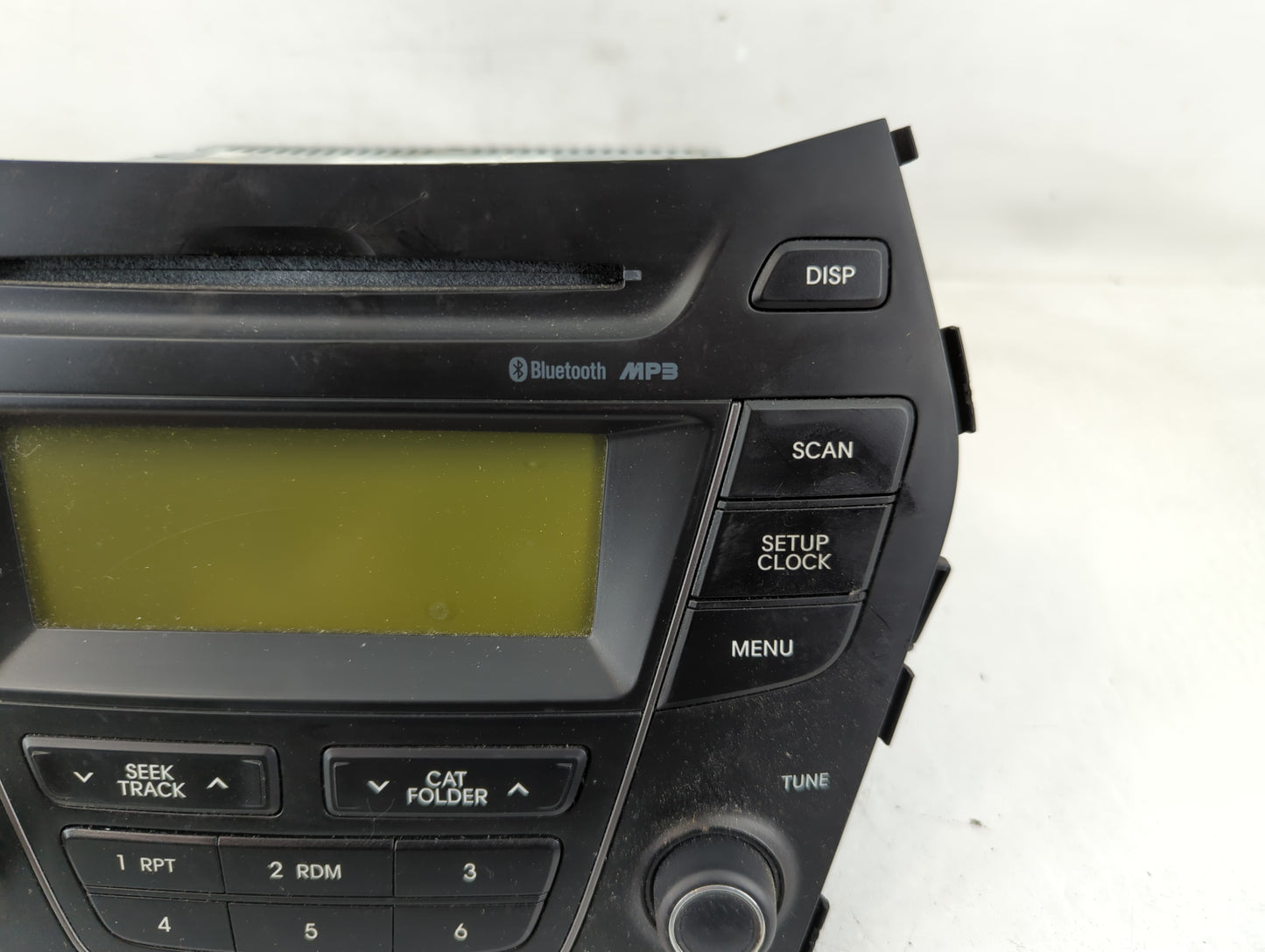 2013-2014 Hyundai Santa Fe Radio AM FM Cd Player Receiver Replacement P/N:96170-4Z1004X Fits Fits 2013 2014 OEM Used Auto Pa