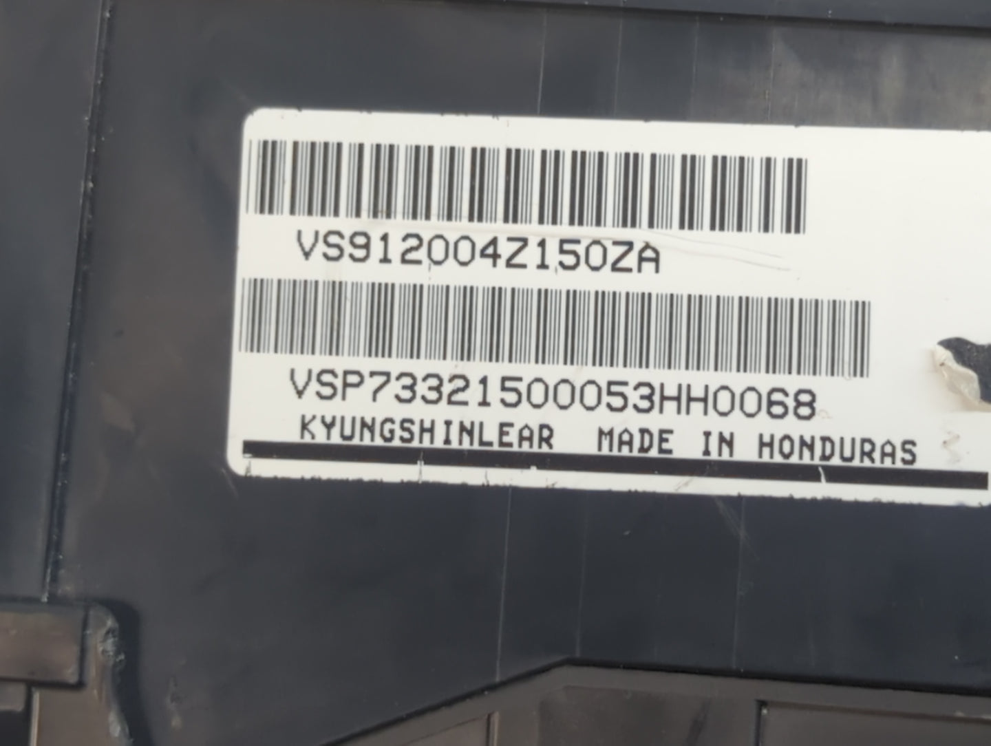 2013 Hyundai Santa Fe Fusebox Fuse Box Panel Relay Module P/N:VS912004Z150ZA Fits OEM Used Auto Parts - Oemusedautoparts1.co