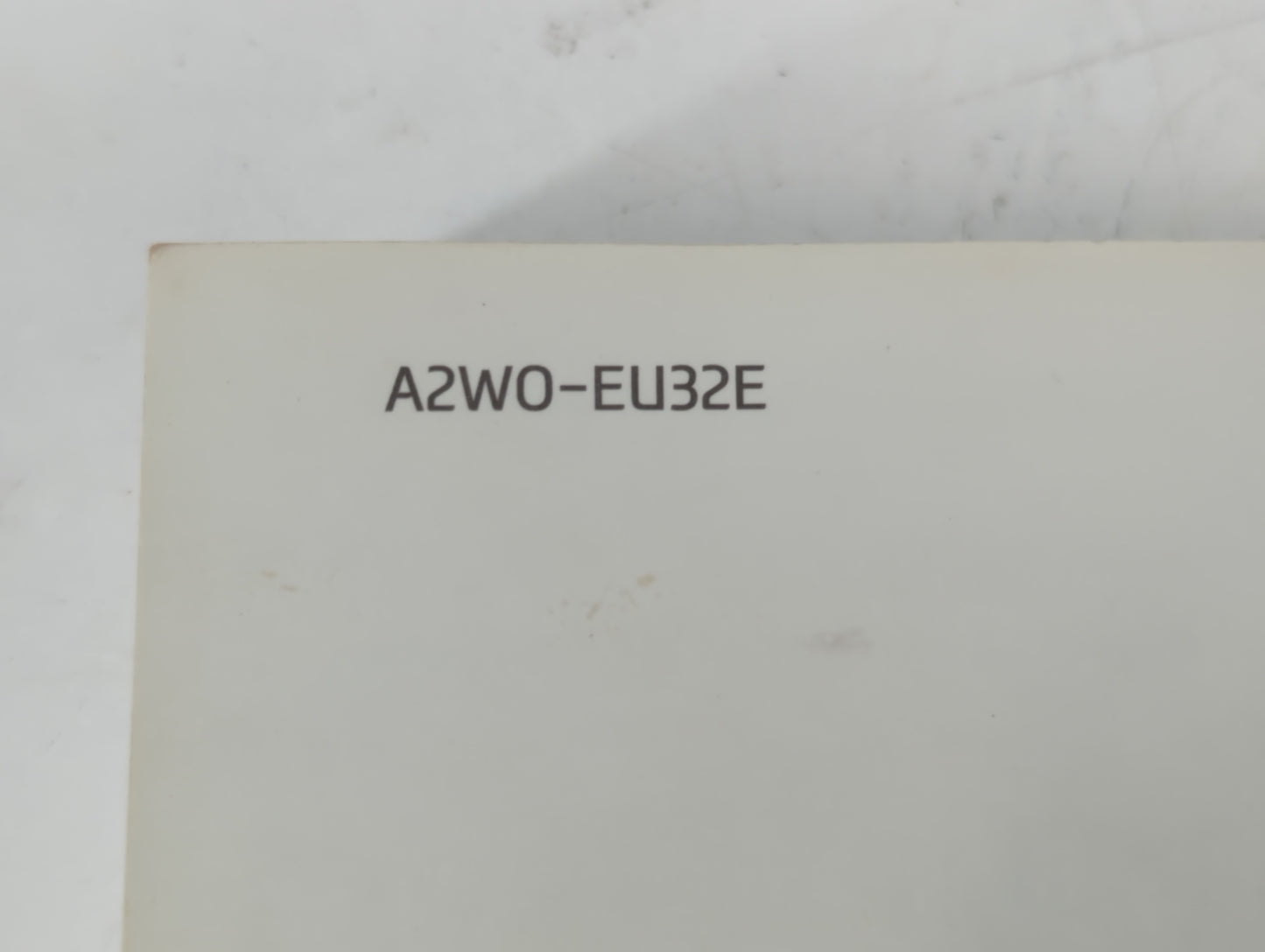 2013 Hyundai Santa Fe Owners Manual Book Guide P/N:A2WO-EU32E OEM Used Auto Parts - Oemusedautoparts1.com
