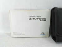 2013 Hyundai Santa Fe Sport Owners Manual Book Guide OEM Used Auto Parts - Oemusedautoparts1.com