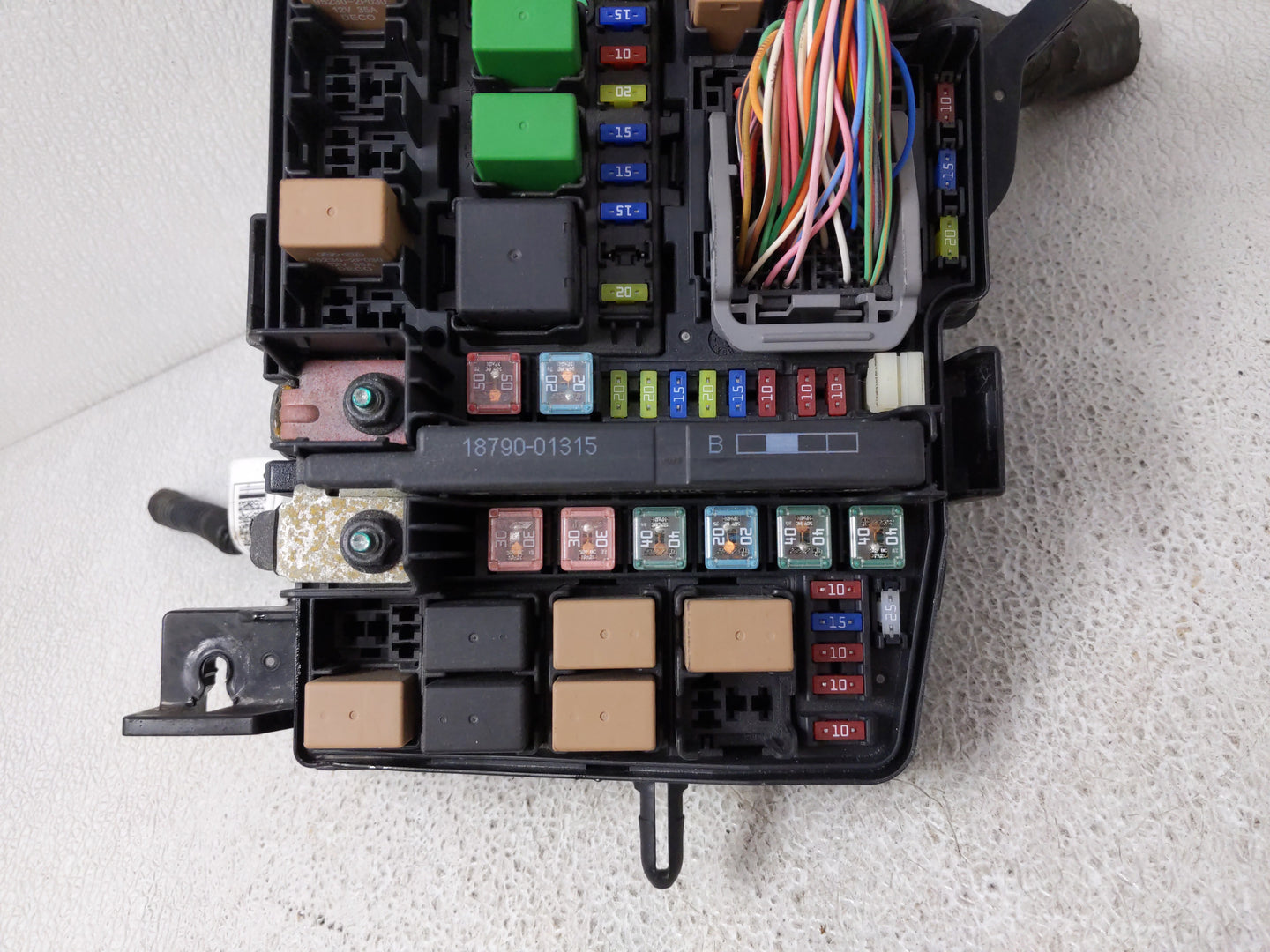 2013-2015 Hyundai Sonata Fusebox Fuse Box Panel Relay Module P/N:130830 1445 Fits Fits 2013 2014 2015 OEM Used Auto Parts - 