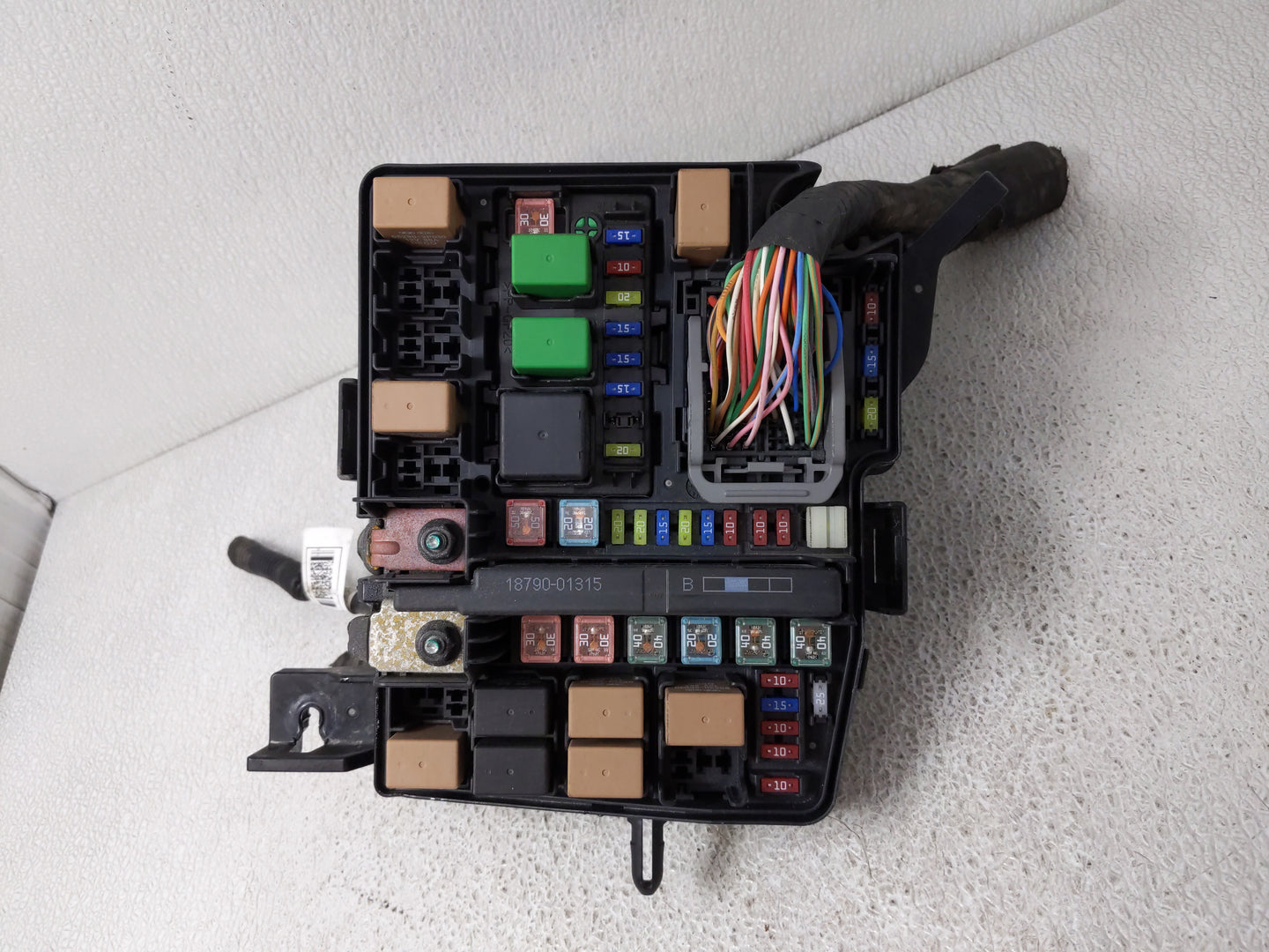 2013-2015 Hyundai Sonata Fusebox Fuse Box Panel Relay Module P/N:130830 1445 Fits Fits 2013 2014 2015 OEM Used Auto Parts - 