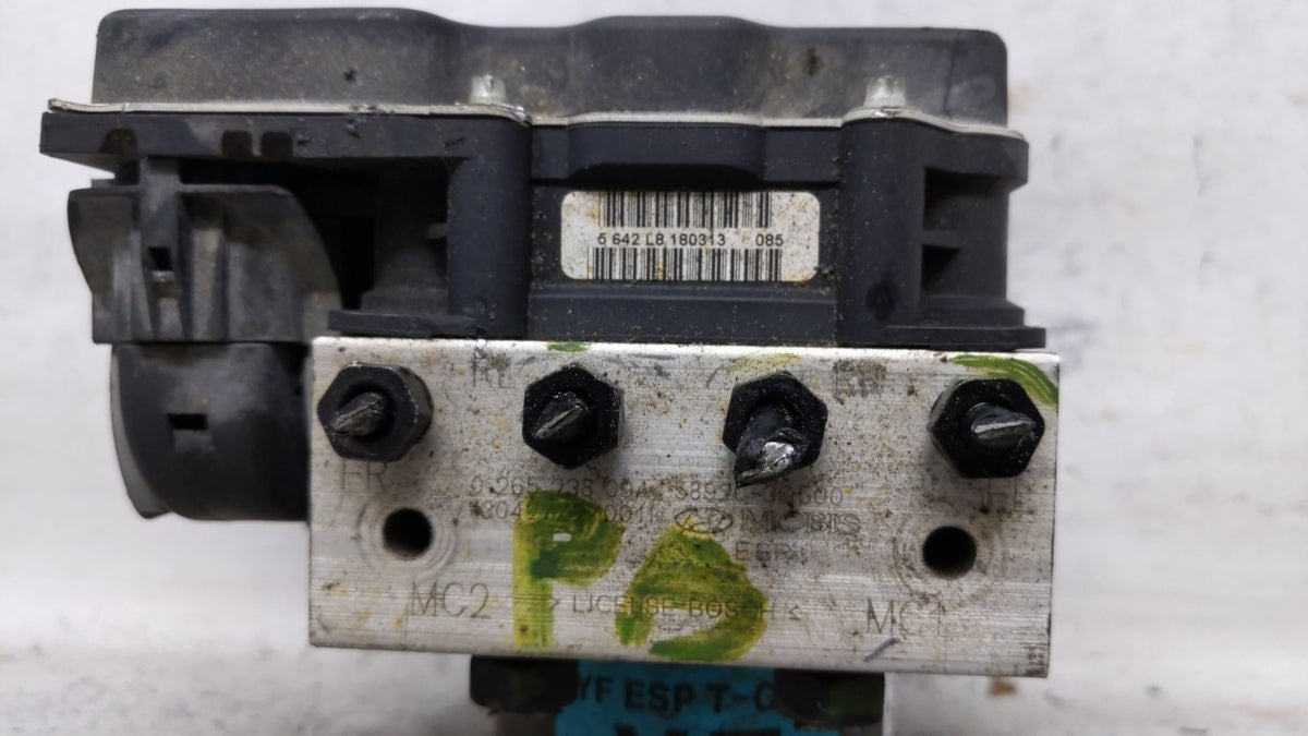 2011-2013 Hyundai Sonata Anti-Lock Brake ABS Pump Module Actuator OEM P/N:0 265 238 094 58920-3Q500 Fits Fits 2011 2012 2013