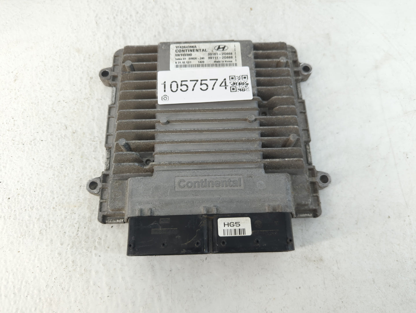 2011-2014 Hyundai Sonata PCM Engine Control Computer ECU ECM PCU OEM P/N:39111-2G668 39101-2G668 Fits Fits 2011 2012 2013 20