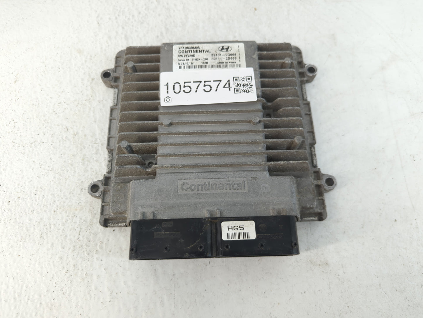2011-2014 Hyundai Sonata PCM Engine Control Computer ECU ECM PCU OEM P/N:39111-2G668 39101-2G668 Fits Fits 2011 2012 2013 20