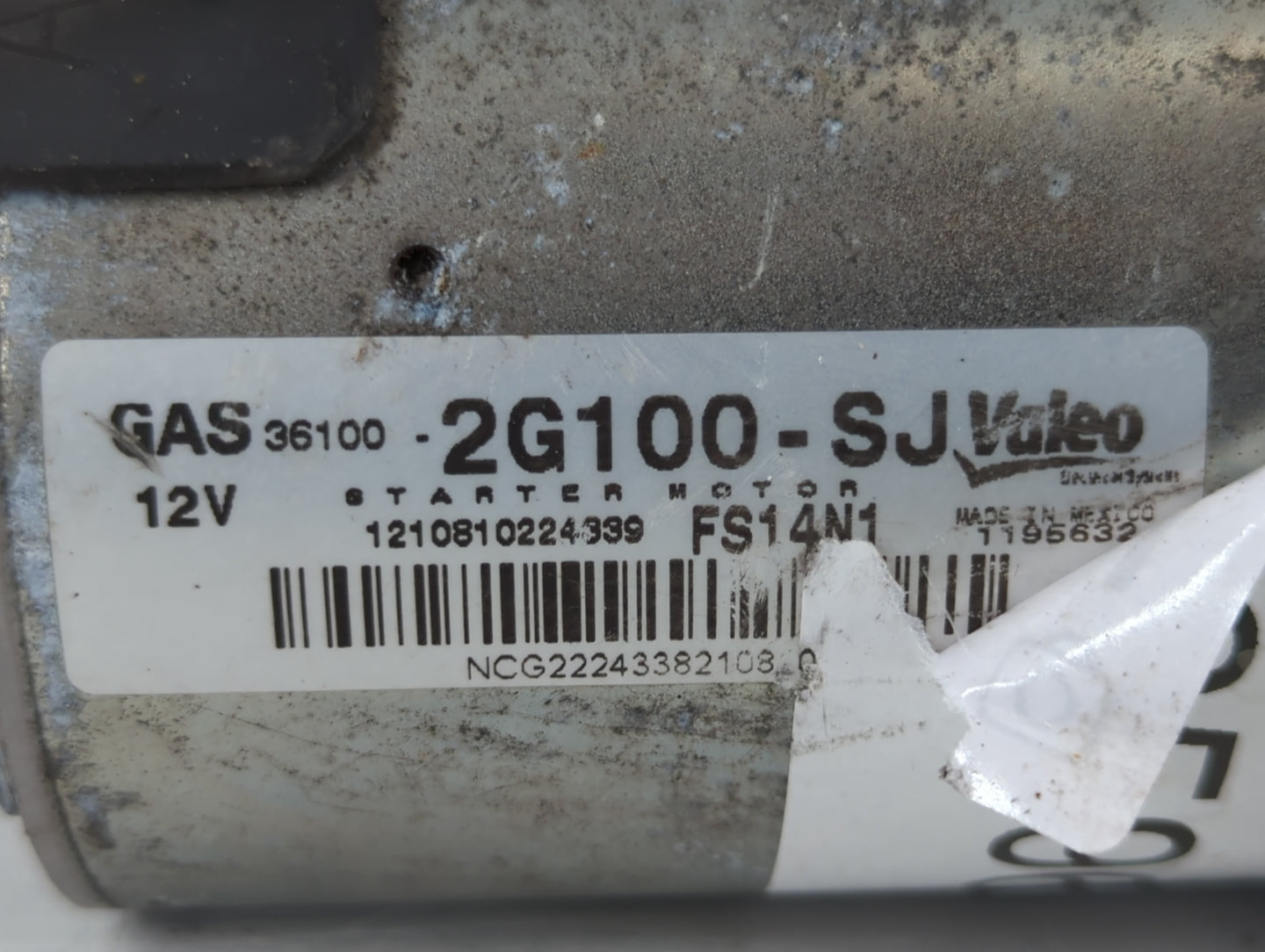 2008-2014 Hyundai Sonata Car Starter Motor Solenoid OEM P/N:36100-2G100 Fits Fits 2008 2009 2010 2011 2012 2013 2014 OEM Use