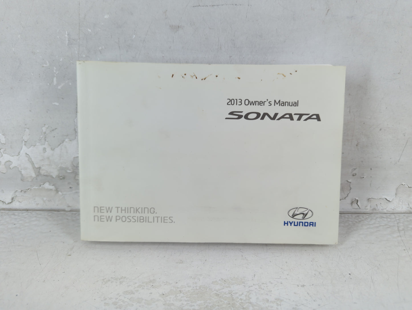 2013 Hyundai Sonata Owners Manual Book Guide P/N:A3S0-EU34F OEM Used Auto Parts - Oemusedautoparts1.com
