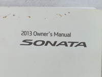 2013 Hyundai Sonata Owners Manual Book Guide P/N:A3S0-EU34F OEM Used Auto Parts - Oemusedautoparts1.com