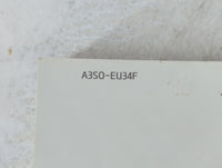 2013 Hyundai Sonata Owners Manual Book Guide P/N:A3S0-EU34F OEM Used Auto Parts - Oemusedautoparts1.com