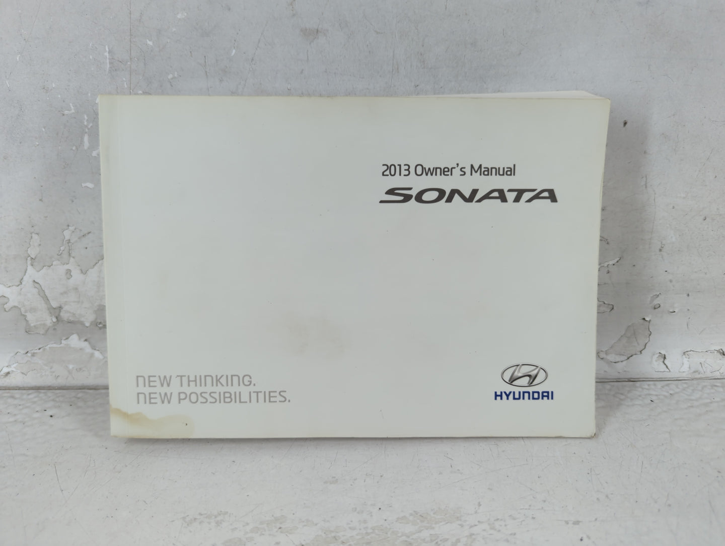 2013 Hyundai Sonata Owners Manual Book Guide P/N:A3S0-EU28C OEM Used Auto Parts - Oemusedautoparts1.com