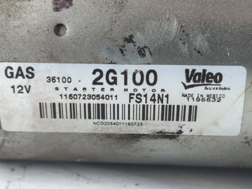2008-2014 Hyundai Sonata Car Starter Motor Solenoid OEM P/N:36100-2G100 Fits Fits 2008 2009 2010 2011 2012 2013 2014 OEM Used Auto Parts