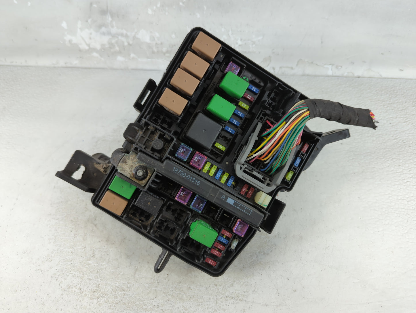 2011-2014 Hyundai Sonata Fusebox Fuse Box Panel Relay Module P/N:VS912003Q194YB Fits Fits 2011 2012 2013 2014 OEM Used Auto 